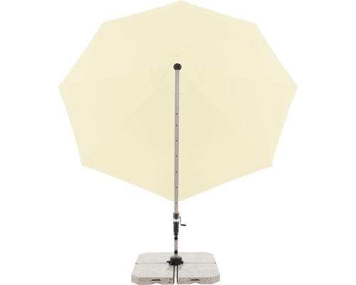 Záhradný slnečník so stojanom