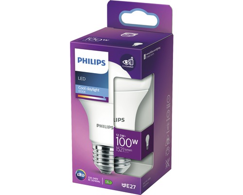 LED žiarovka Philips, 12,5 W, pätica E27