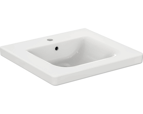 Klasické umývadlo Bezbariérové umývadlo Ideal Standard Connect Freedom sanitárna keramika biela 60 x 55,5 x 16,5 cm E548201