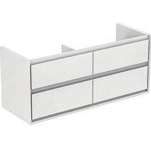 Kúpeľňová skrinka pod umývadlo Ideal Standard Connect Air 120x51,7x44 cm lesklá biela