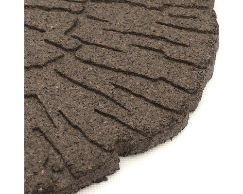 Korková doska s drážkovaným vzorom