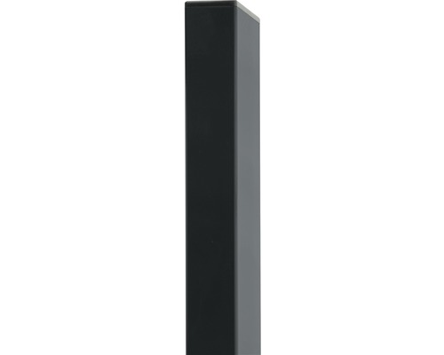 Stĺpik na plot PILECKÝ Pilodel Zn + PVC 60 x 40 mm 240 cm antracit