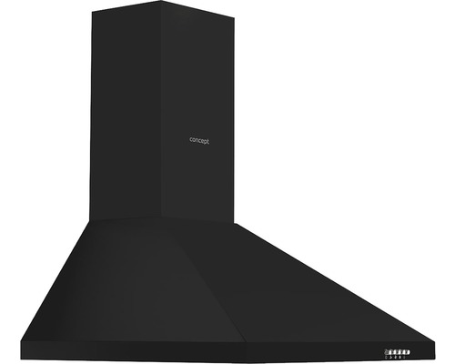 Čierny digestor Concept do kuchyne