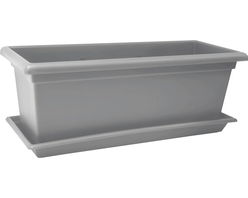 Plastový kvetináč s podložkou