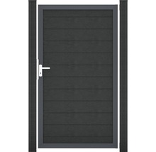 Záhradná bránka s kľučkou a stĺpikmi