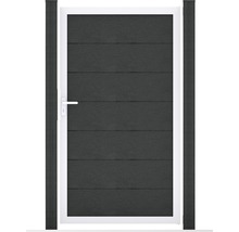 Záhradná bránka s rámom a stĺpikmi