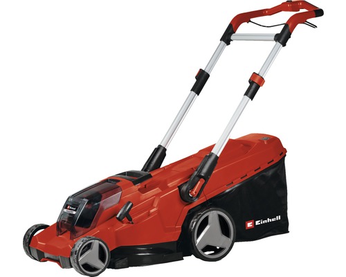 Aku kosačka Einhell Rasarro Power X-Change GE-CM 36/42 Li vr. 2 ks aku a nabíjačky Akumulátorová kosačka na trávu so zberným košom od spoločnosti Einhell