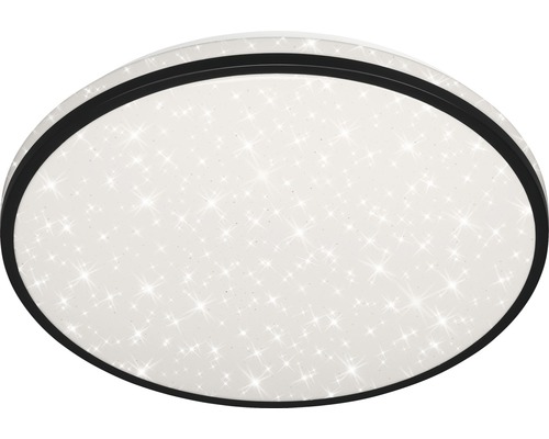 LED stropné svietidlo BRILONER Skizo 24 W 2400 lm 3000-6500 K čierne s diaľkovým ovládaním