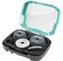 Wolfcraft dierovka s držiakom v úložnom boxe