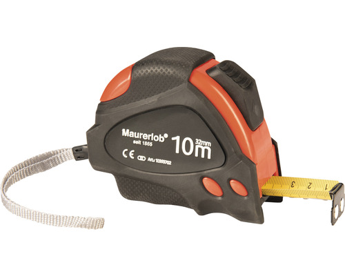 Svinovací meter s dĺžkou 10 metrov