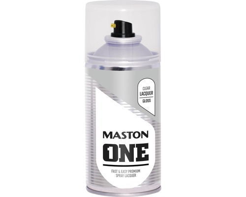 Lak v spreji Maston ONE Lack Hochglanz bezfarebný 150 ml Priehľadný lak v spreji od Maston One