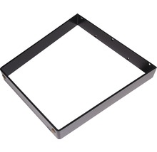 Kovový stolový rám štvorcového tvaru s montážnymi otvormi