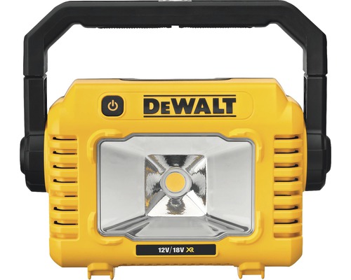 Akumulátorový stavebný reflektor Dewalt s rukoväťou
