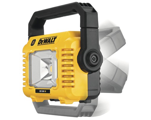 Stavebný akumulátorový reflektor Dewalt s nastaviteľnou hlavou