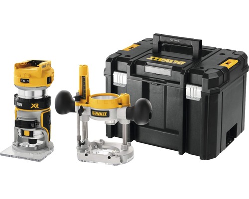 Akumulátorová horná frézka s príslušenstvom a kufríkom na náradie