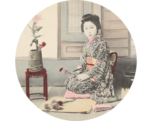 Fototapeta vliesová Japonská gejša 142,5 cm