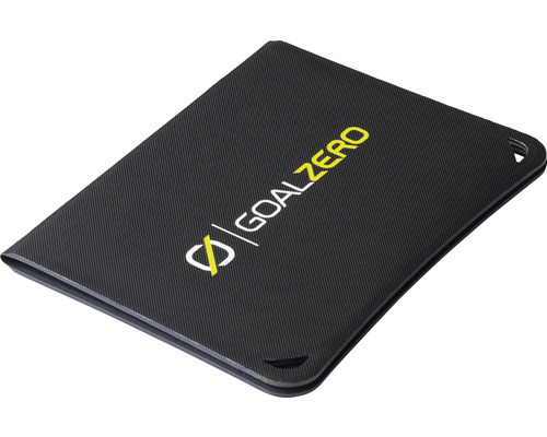 Logo Goal Zero na solárnej brašni