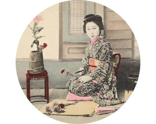 Fototapeta vliesová Japonská gejša 190 cm