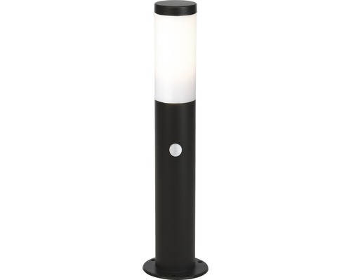 Stĺpikové svieitidlo Lalumi Dody IP44 E27 10W čierne so senzorom pohybu
