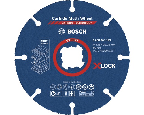 Rezací kotúč Bosch Professional CMW Expert Ø 125 x 22 mm, X-LOCK