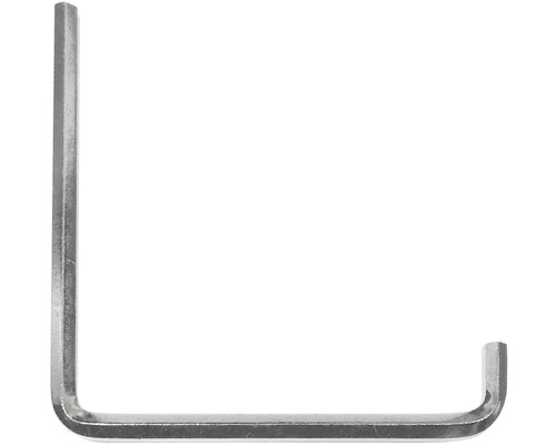 Kľúč šesťhranný, 4mm, pre nastavovanie plastových okien a dverí
