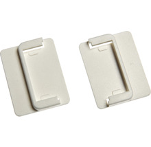 Dve dverové štítky z plastu