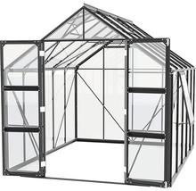 Skleník s otvorenými dverami