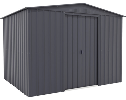 Kovová záhradná búda s dverami