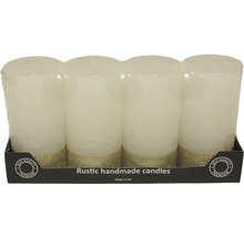 Sada štyroch voskových sviečok