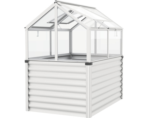 Vyvýšený záhon so skleníkovým nadstavcom