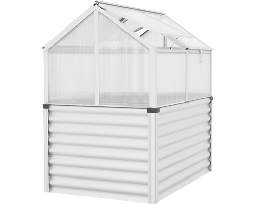 Vyvýšený záhon so skleníkovým nadstavcom