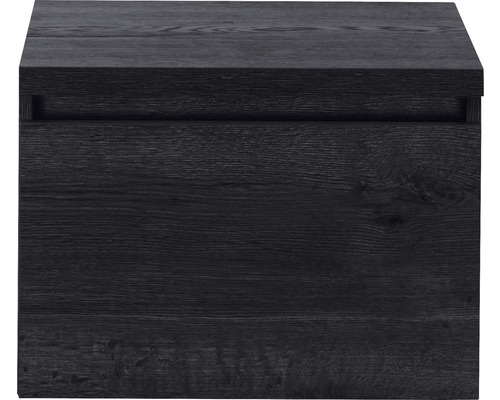 Kúpeľňová skrinka pod umývadlo Sanox Frozen dub čierny dub čierny 60,2 x 43,6 x 45 cm