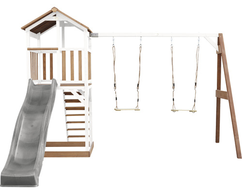 Detské ihrisko so šmýkačkou a hojdačkou