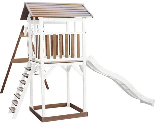 Hracia veža so šmýkačkou, rebríkom a hojdačkou pre vonkajšie použitie