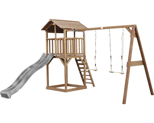Hracia veža so šmykľavkou a hojdačkou do záhrady
