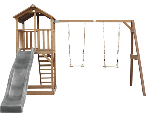 Hracia veža so šmýkačkou a hojdačkou do záhrady