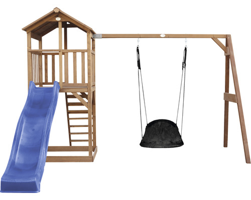 Hracia veža so šmýkačkou a hojdačkou do záhrady