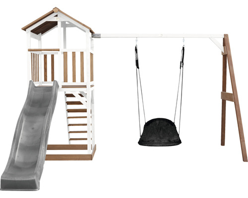 Hracia veža so šmýkačkou a hojdačkou do záhrady