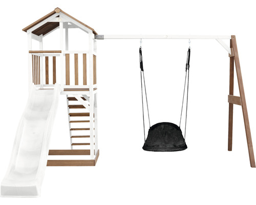 Hracia veža so šmýkačkou a hojdačkou do záhrady
