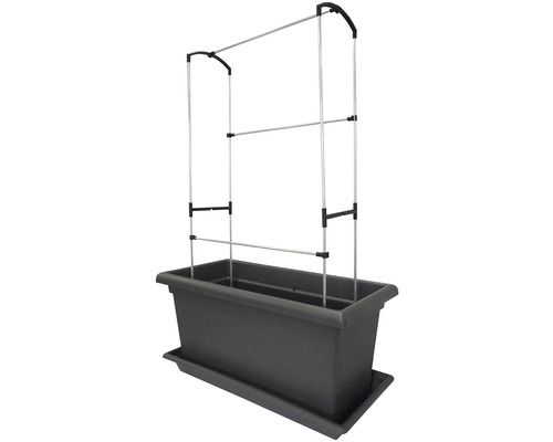 Kvetináč s podperou pre popínavé rastliny