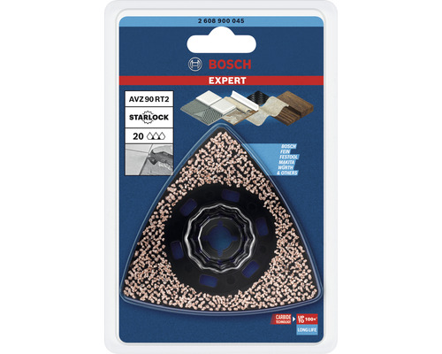 Segmentový pílový list Bosch Expert AVZ 90 RT2 Starlock v balení