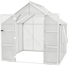 Skleník Vitavia Olymp 6700 polykarbonát 4 mm 257x258 cm hliník vr. základového rámu