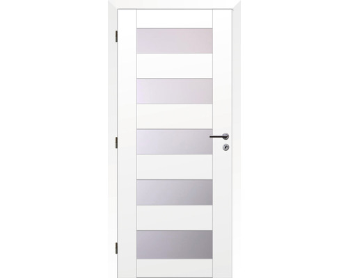 Interiérové dvere Solodoor Türen 40 presklené 60Ľ fólia biela