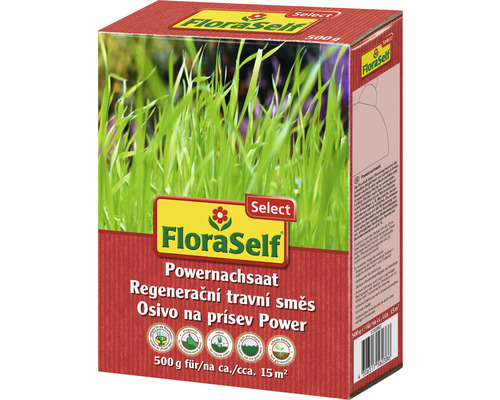 Trávna zmes regeneračná FloraSelf Select 500 g