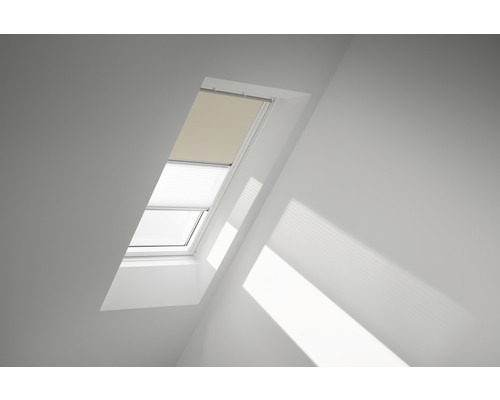 VELUX Zatemňovacia roleta na strešné okno manuálna DFD MK04 1085SWL béžová