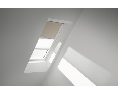 VELUX Zatemňovacia roleta na strešné okno manuálna DFD C02 4556SWL béžová