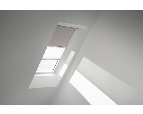 VELUX Zatemňovacia roleta na strešné okno manuálna DFD C02 4580SWL sivá