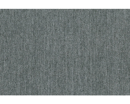 Detail šedej textilnej tkaniny.