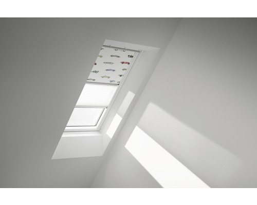 VELUX Zatemňovacia roleta na strešné okno manuálna DFD MK04 4654SWL biela