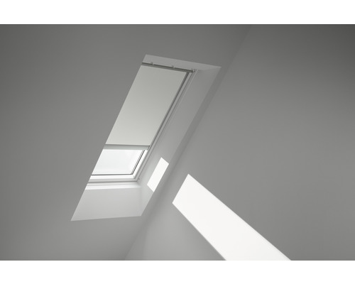 VELUX Zatemňovacia roleta na strešné okno so solárnym ovládaním DSL C02 1025SWL biela